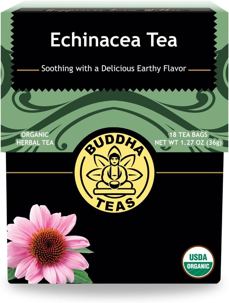 Buddha Teas Organic Echinacea Tea - Image 1
